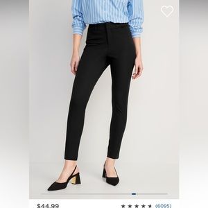 Brand new, with the tags on high waisted, ankle pixie pants from Old Navy
